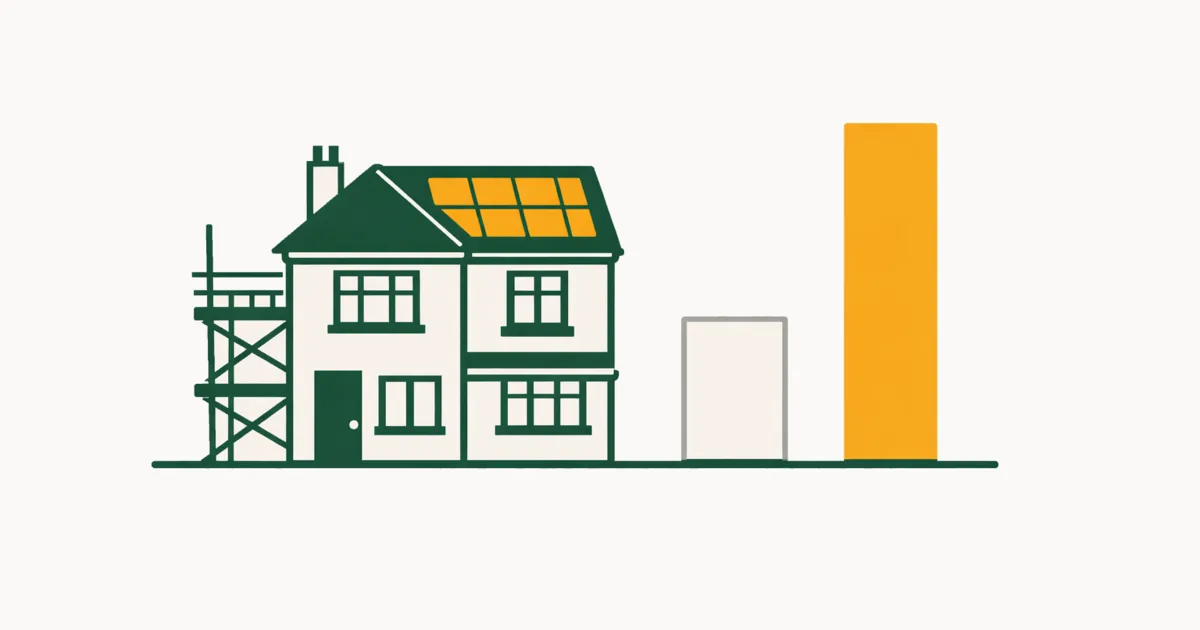 Illustration accompanying Solar panel installation cost breakdown