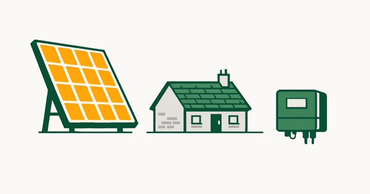 Illustration accompanying Solar panel finance: what the monthly figure hides